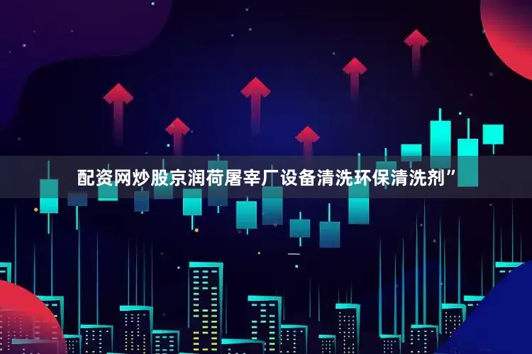 配资网炒股京润荷屠宰厂设备清洗环保清洗剂”